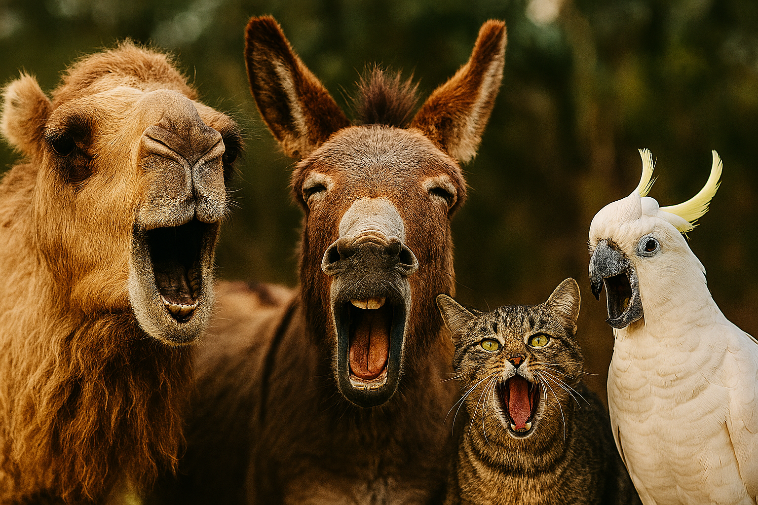 Los sonidos más raros que hacen los animales